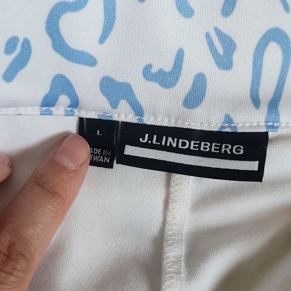 J.Lindeberg Blue and White Mini Golf Skort - Picture 2 of 9